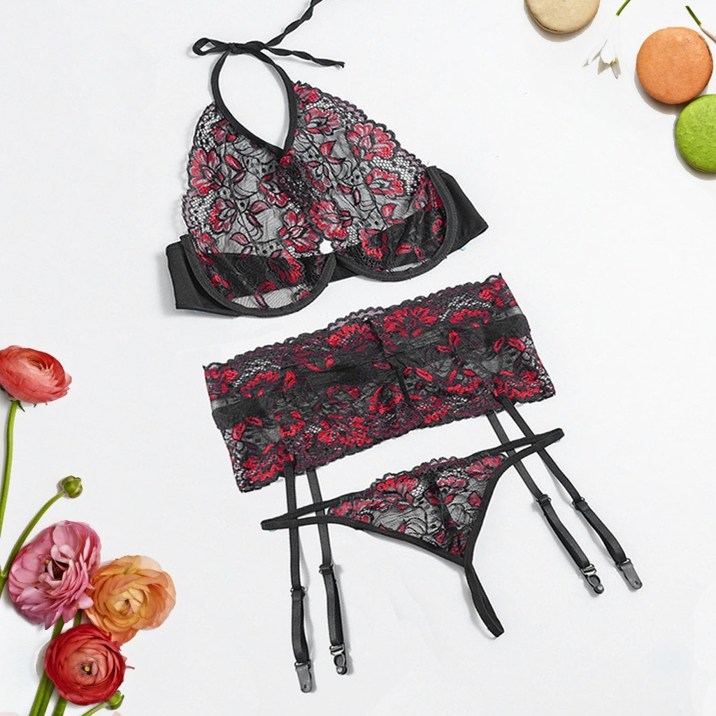 Three-Piece Erotic Lingerie - Image 4