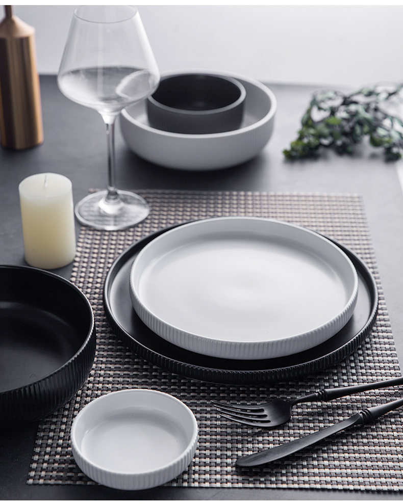 Ceramic Rice Noodle Soup Bowl - Image 8