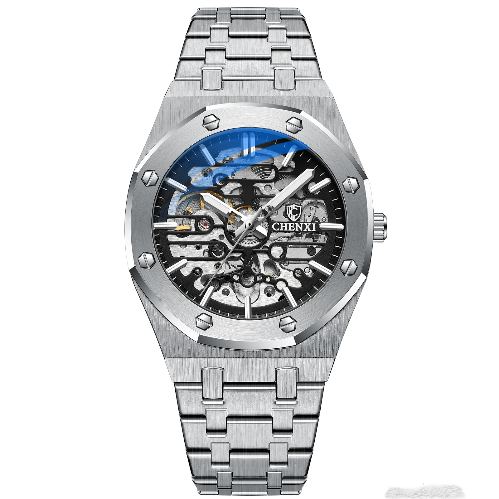 Skeleton Automatic Mechanical Watch - Image 5
