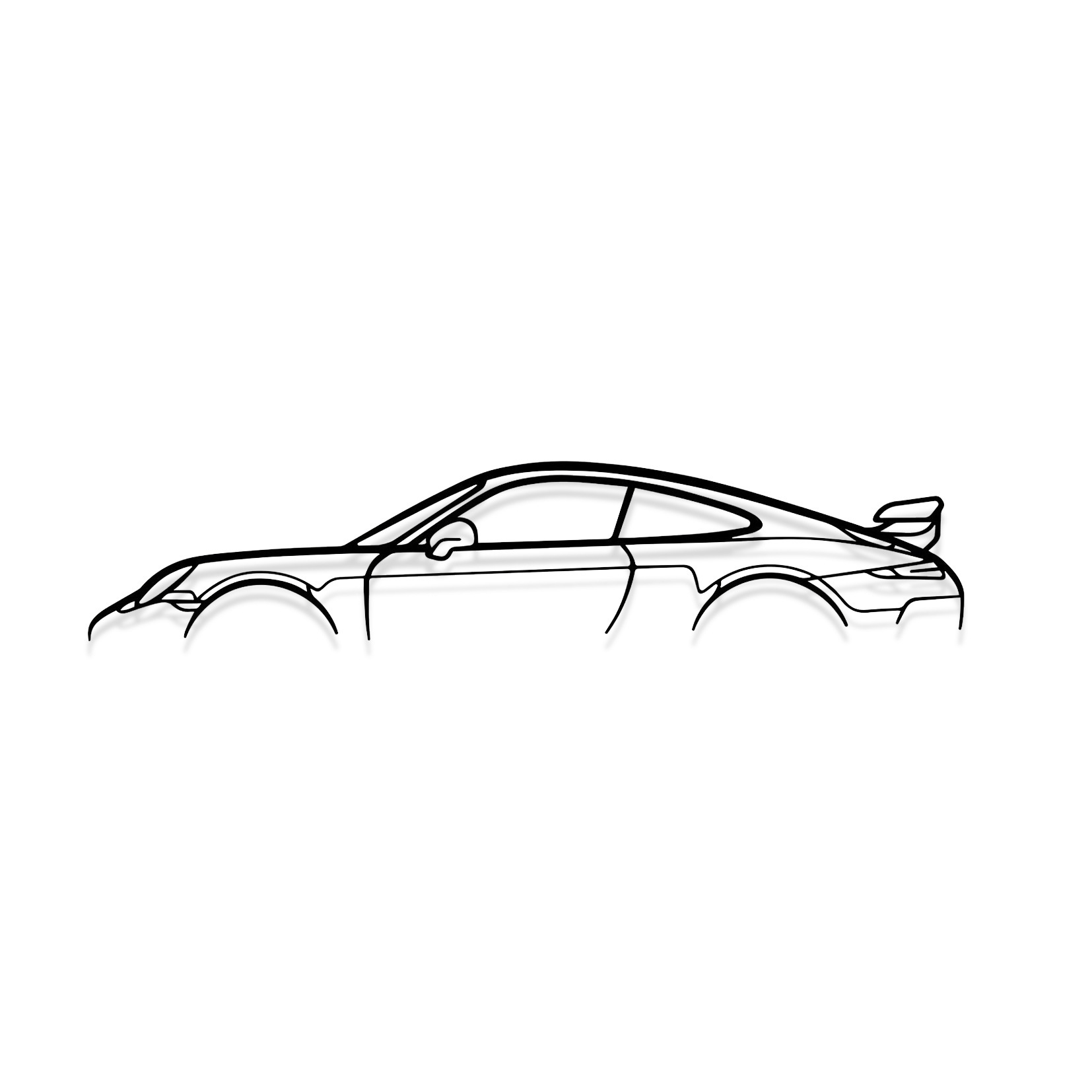 Gold Car Garage Wall Art Interior - Image 3