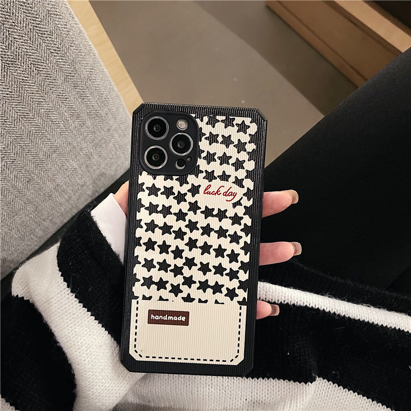 Black Star English Phone Case - Image 3