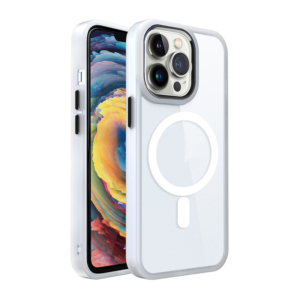 Magnetic Transparent Protective Phone Case - Image 2