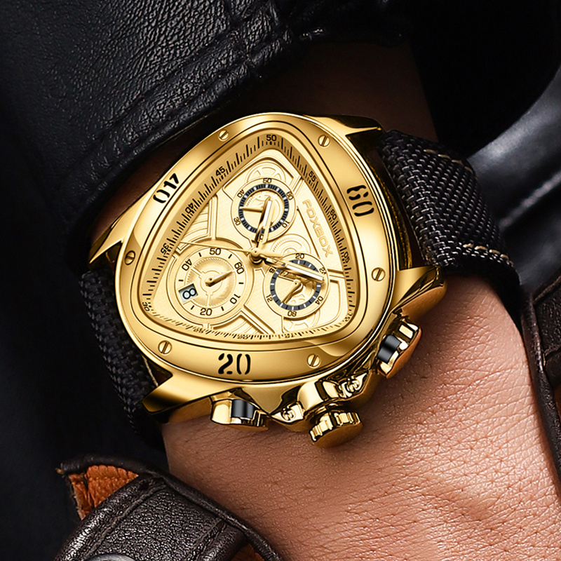 Triangular Snake Head Watch