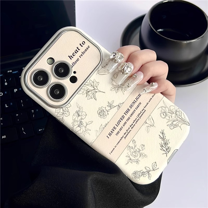 Silicone Large Window Veneer Phone Case - Image 2