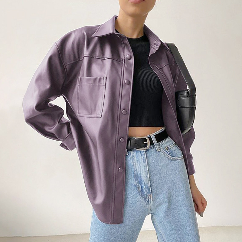 Leather Motorcycle Jacket - Image 3