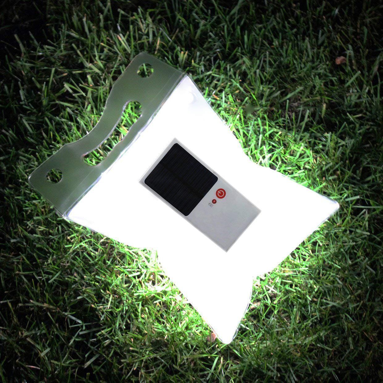 Inflatable Outdoor Camping Tent Solar Light