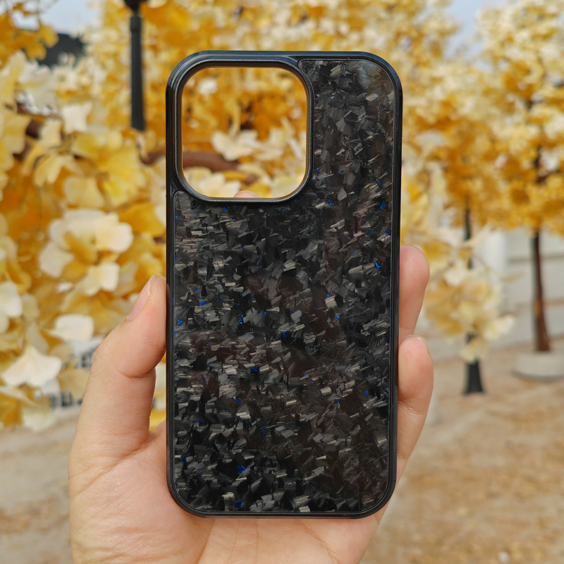 Gold Foil Carbon Forged Grain Phone Case - Image 2