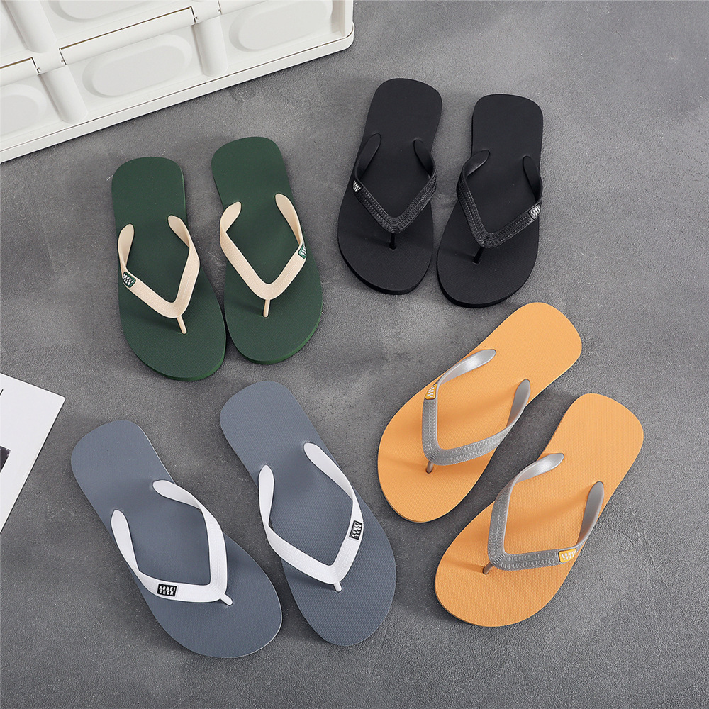 Non-Slip Men's Trendy Rubber Flip-Flop - Image 6
