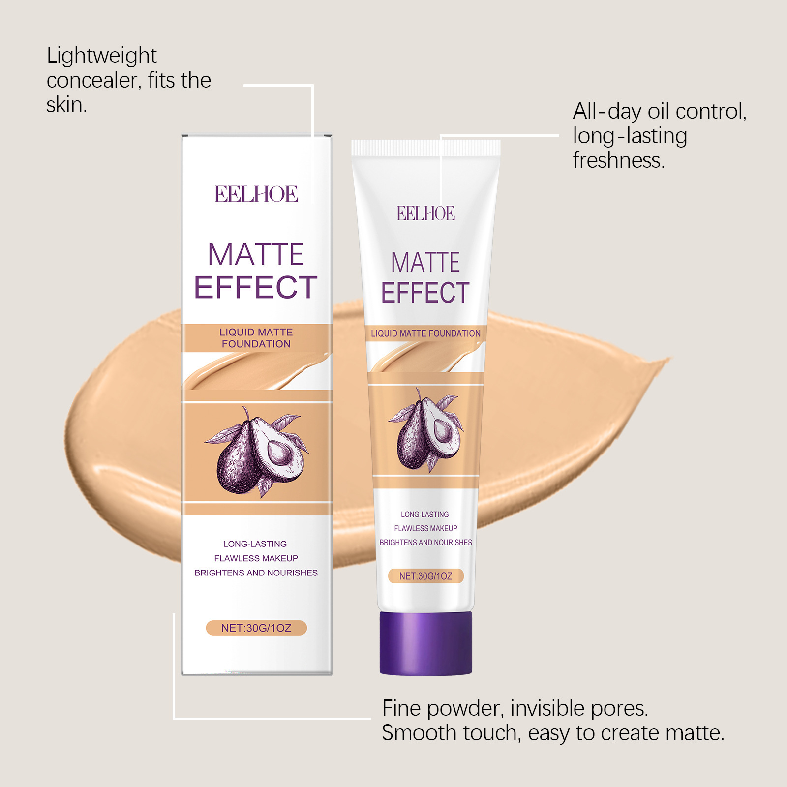 Moisturizing Light Foundation - Image 2