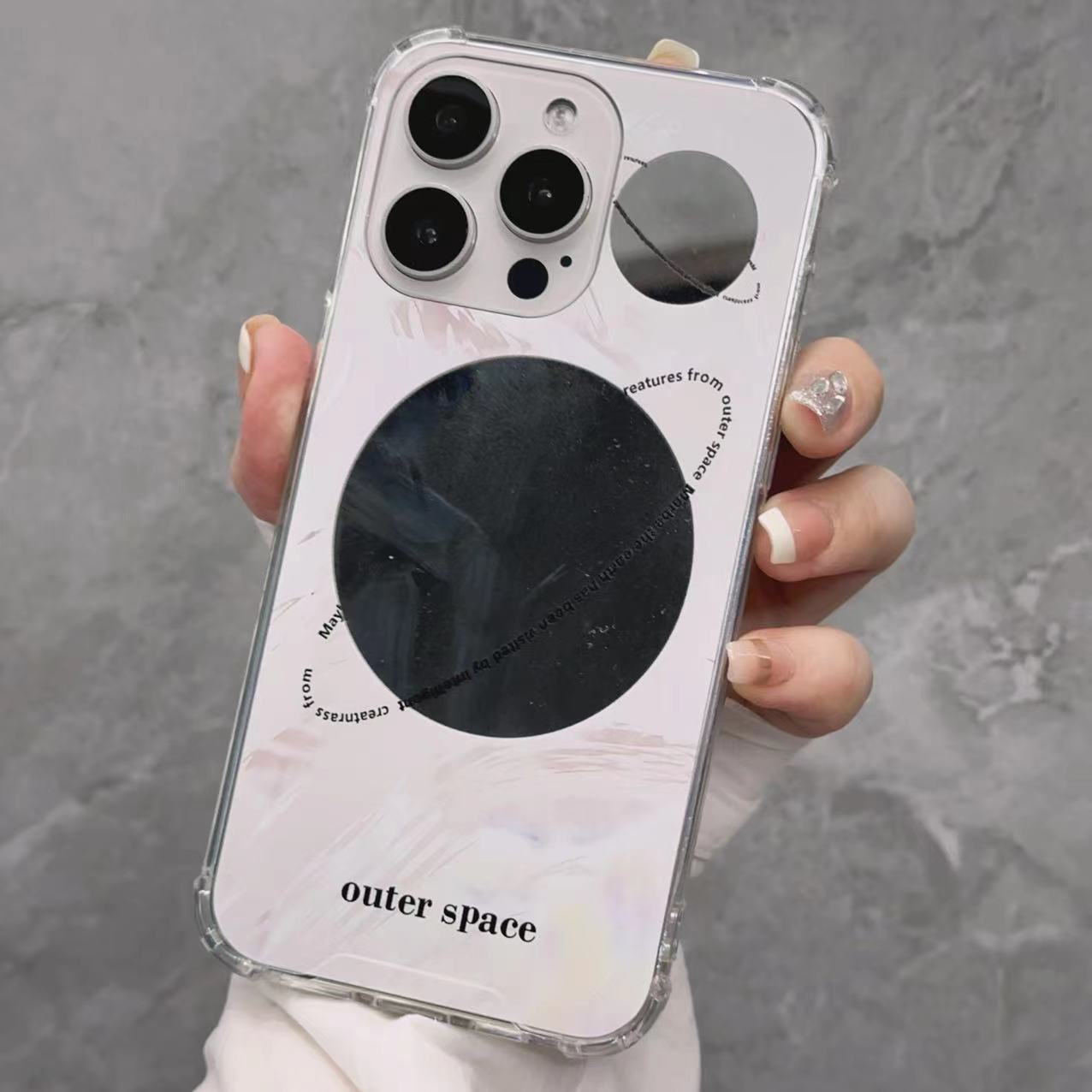 Centered Mirror Mobile Phone Case - Image 2