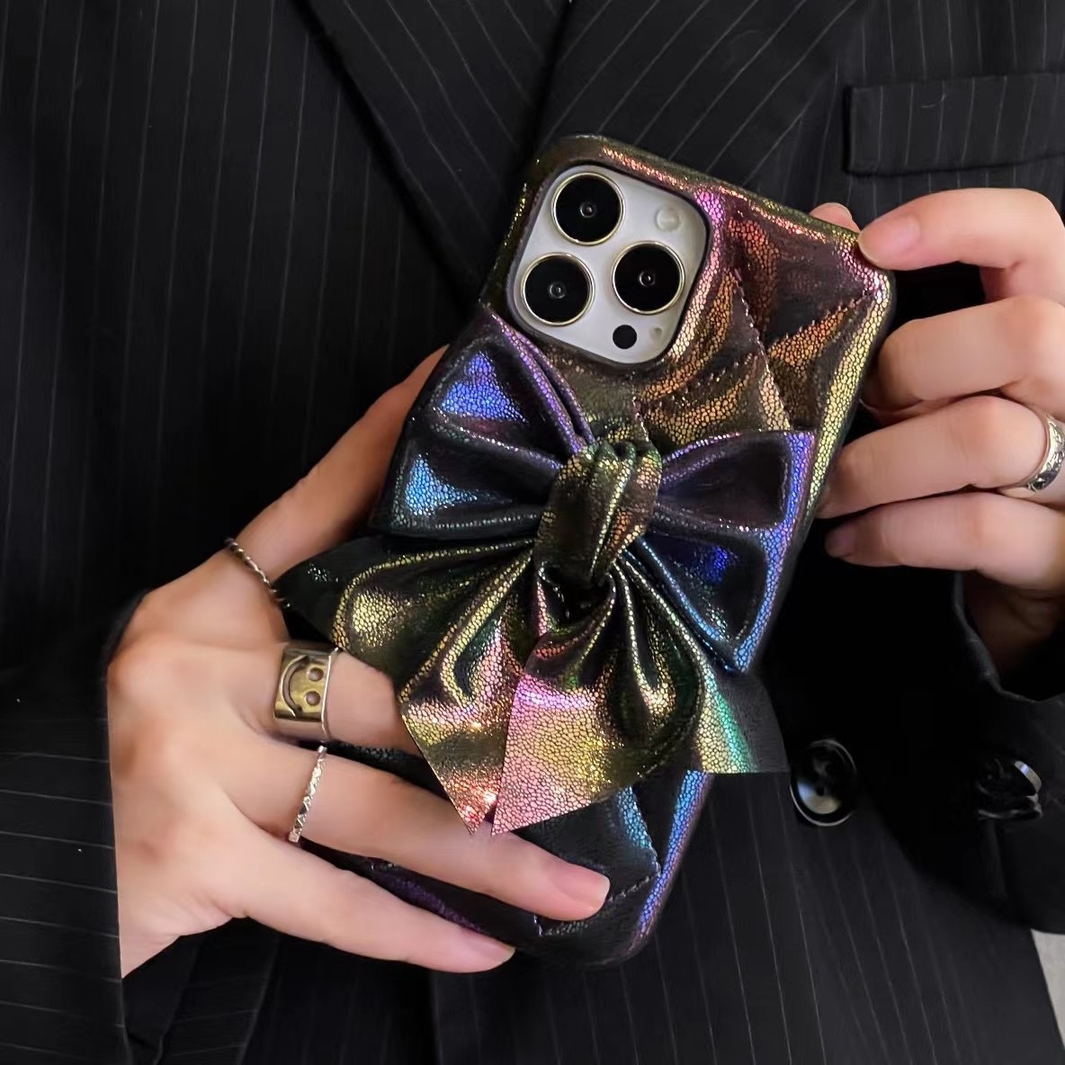 Bow Protective Sleeve Phone Case - Image 5