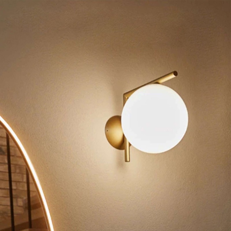 Glass Wall Lamp