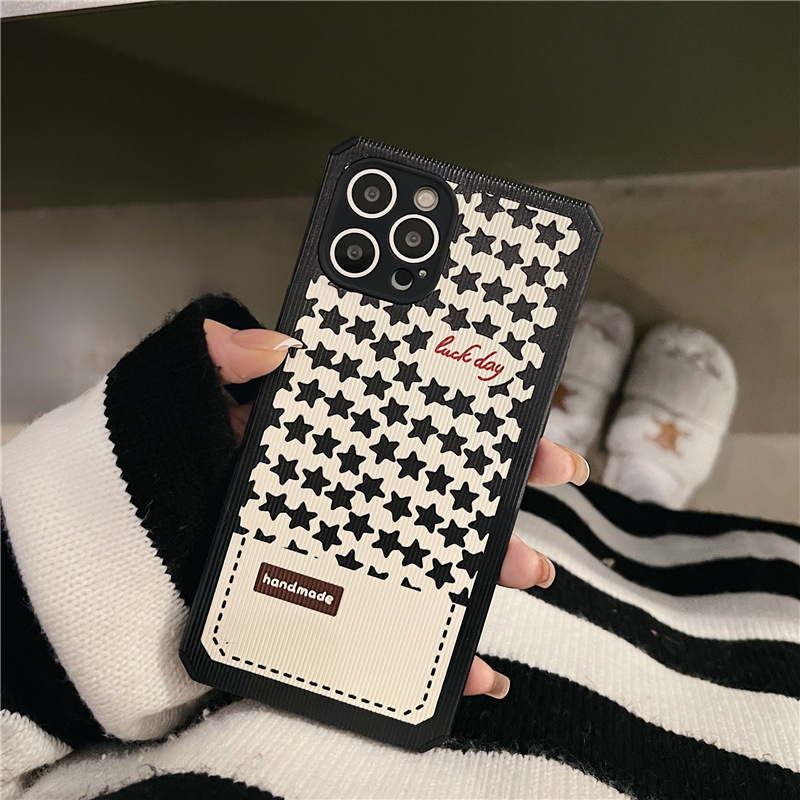 Black Star English Phone Case - Image 4