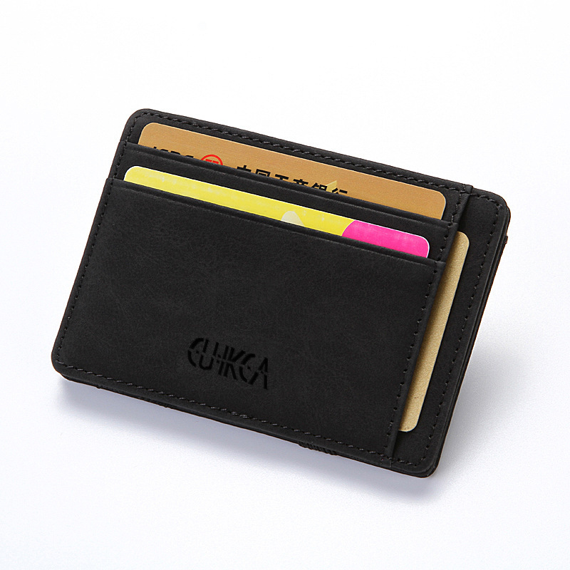 Creative Polyurethane Flip Magic Wallet