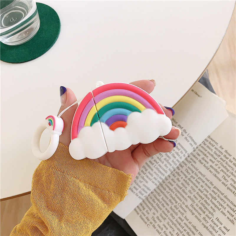 Rainbow Cloud Headphone Protective Case