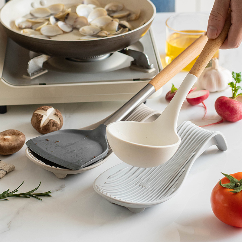Thickened Non-Slip Silicone Spoon Holder