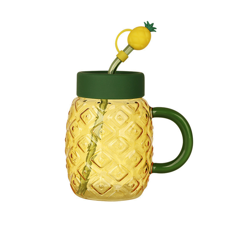 Cute Creative Glass Straw Cup - Image 4