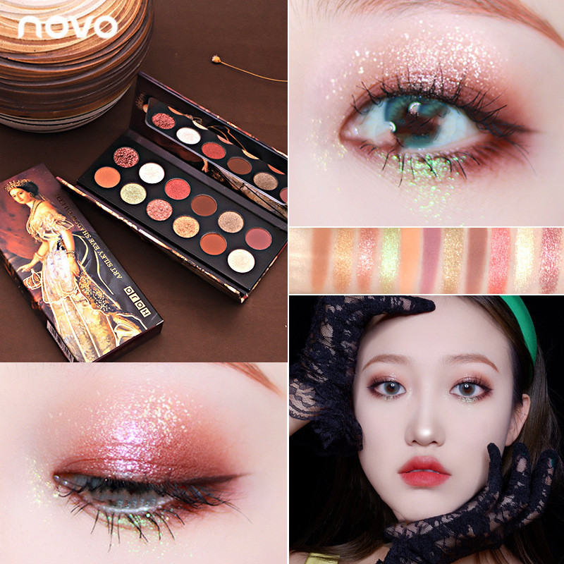 Matte Pearlescent Earth Color Eyeshadow