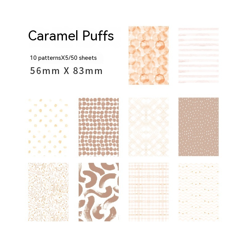Retro Collage Material Paper Sweet Light Note Paper - Image 4