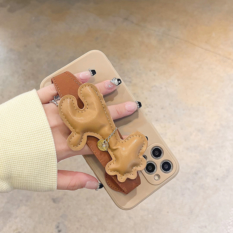 Giraffe Wristband Silicone Phone Case - Image 2
