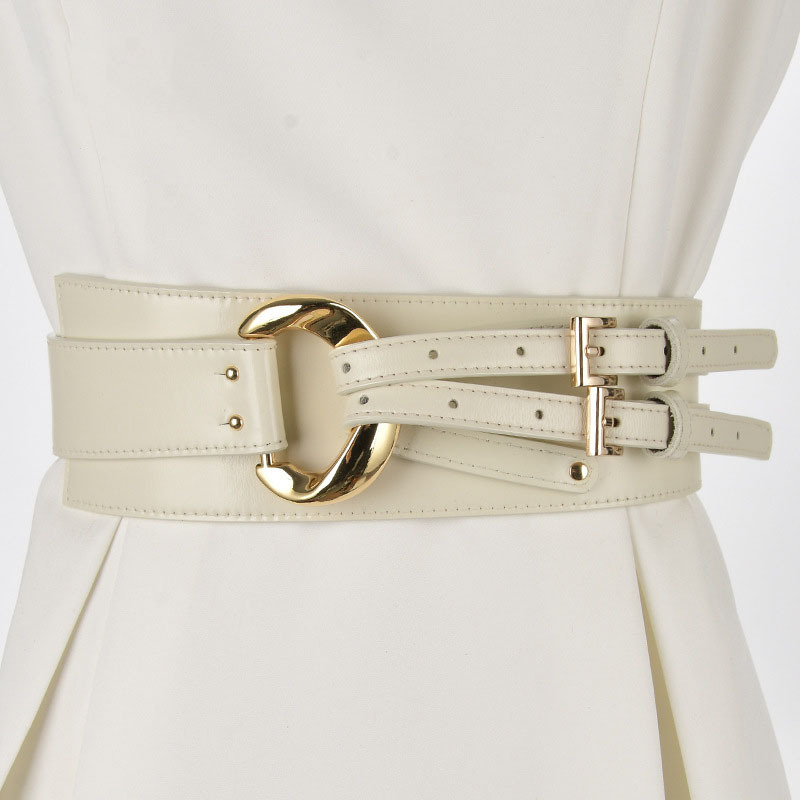 Women's Irregular Leather Waist Seal Belt