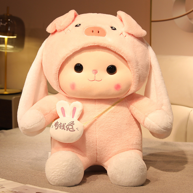 Cute Rabbit Doll Pillow Plush Toy - Image 2