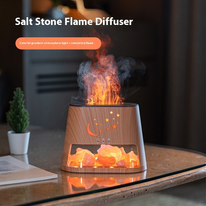 Colorful Salt Flame Aroma Diffuser