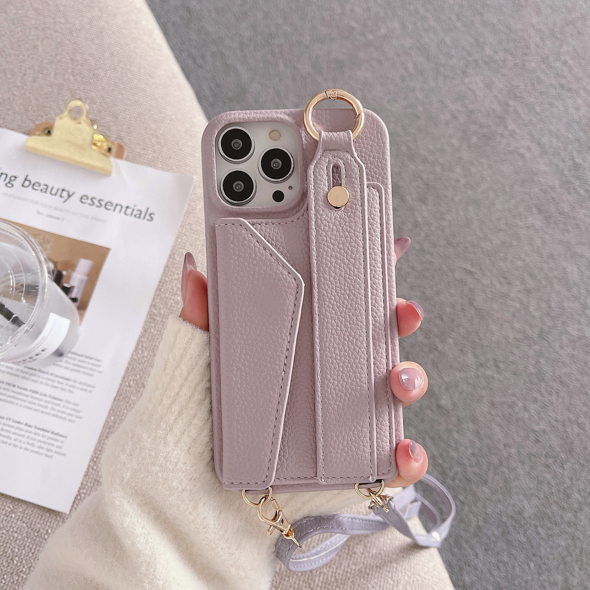 Simple Back Strap Phone Case Protector - Image 5