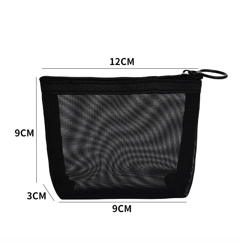 High-grade Transparent Mesh Cosmetic Bag - Image 5