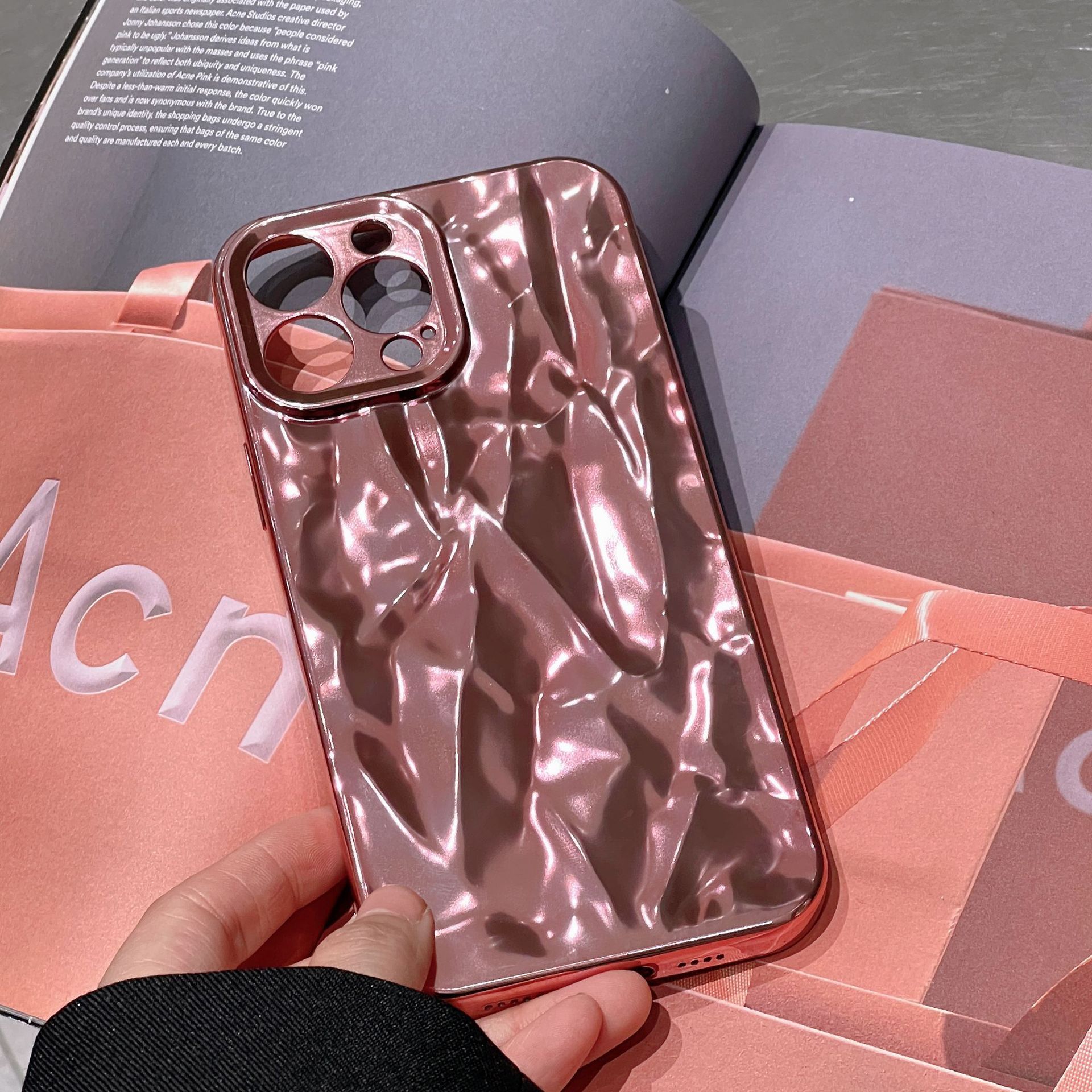 Electroplating Yinshan Crack Phone Case - Image 6
