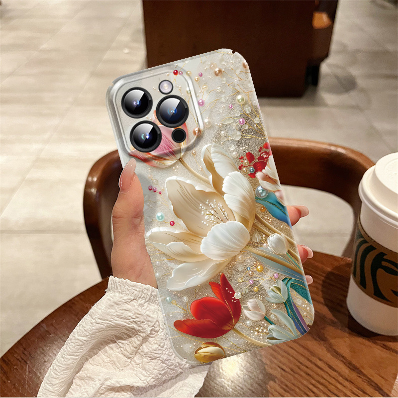 Pearl Flower Phone Protective Case
