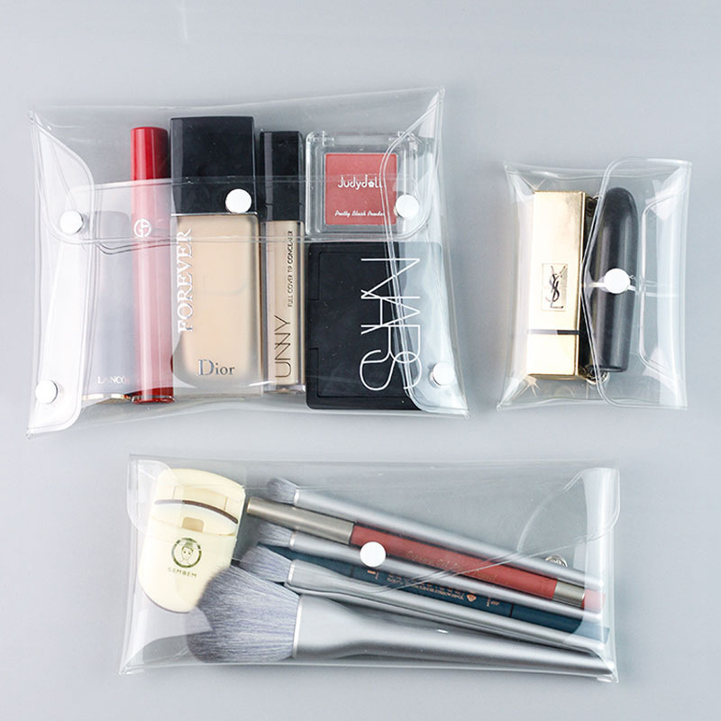Portable Transparent Brush Storage Bag