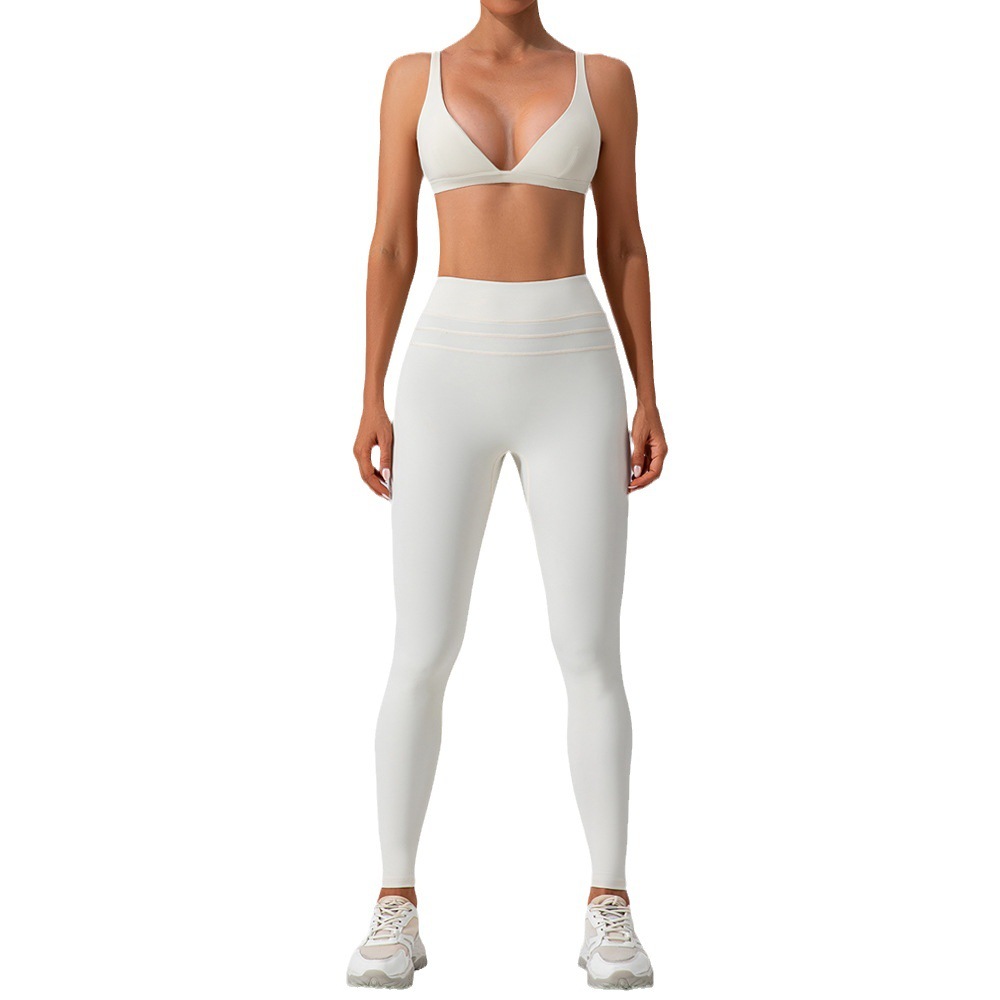 Outer Wear Running Sports Bra Suit - Image 4