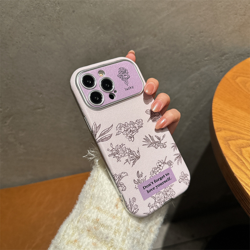 Silicone Large Window Veneer Phone Case - Image 5