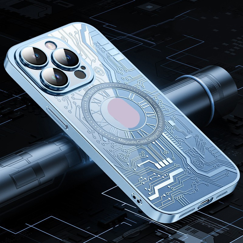 High Permeability Circuit Electroplated PC Phone Case - Image 4