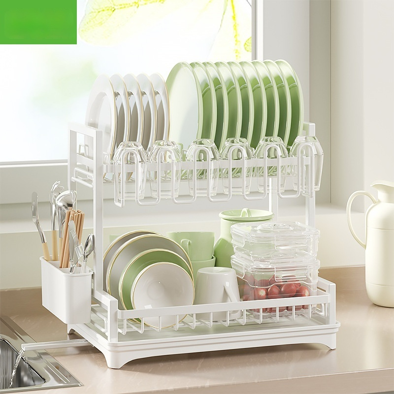 Hanging Cup Drain Basket Storage Rack
