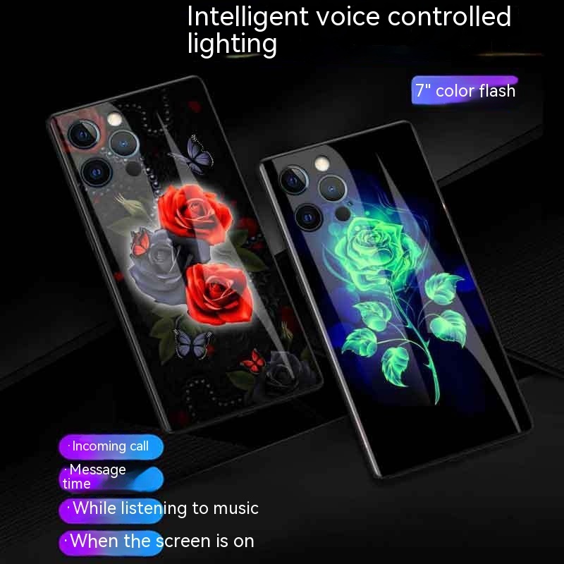 Incoming Light Rose Style Phone Case