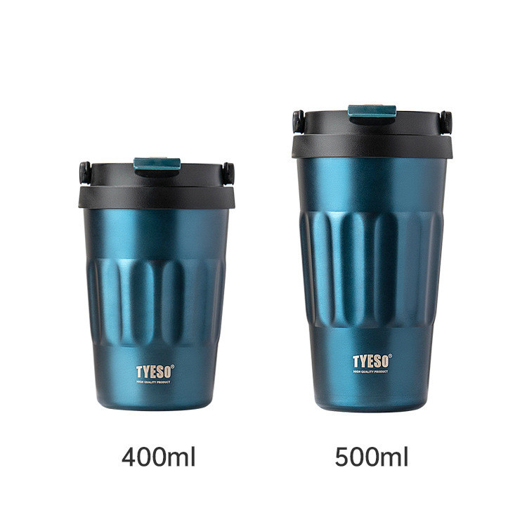 Portable Stainless Steel Retro Metal Coffee Sipper Mug - Image 5