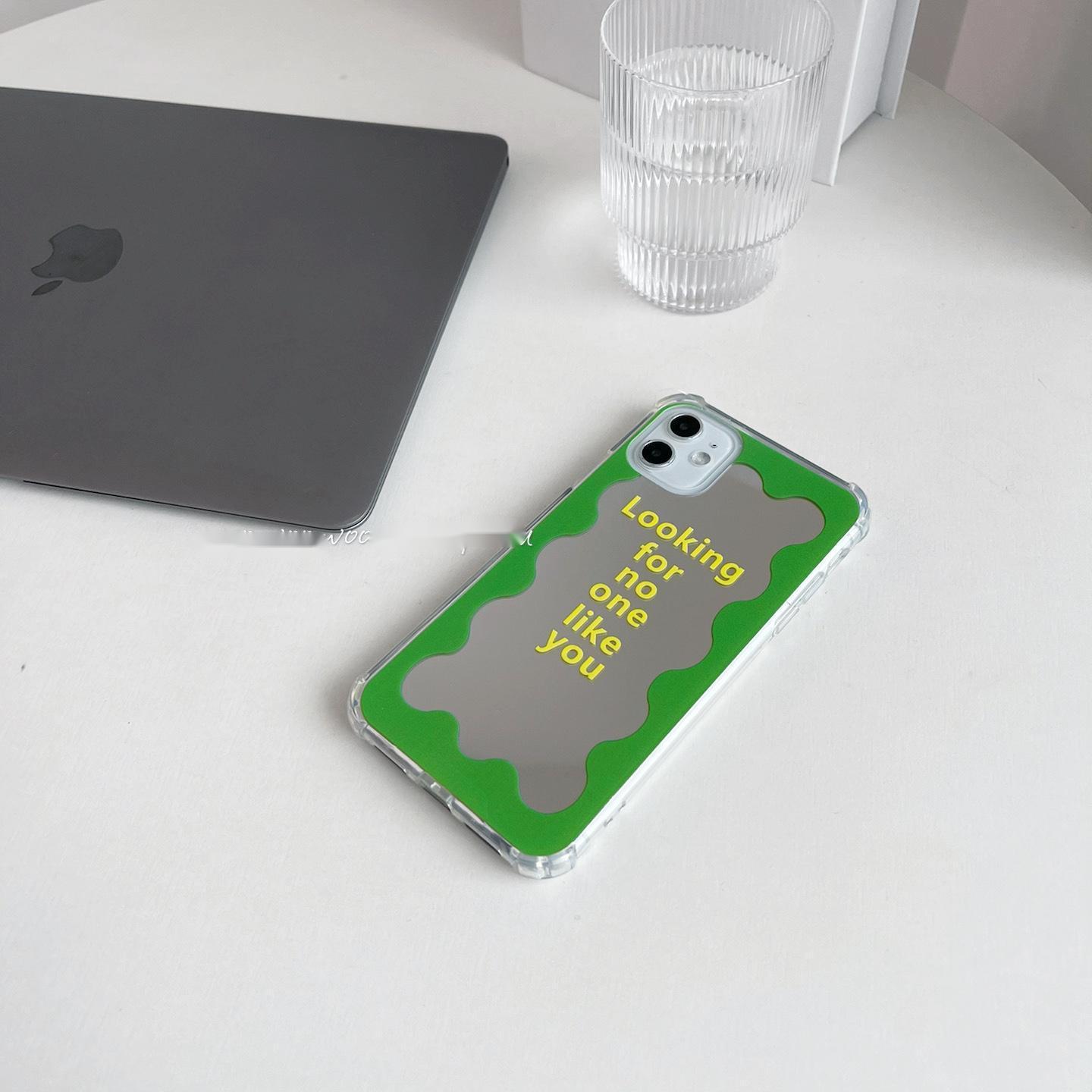 Green Mirror Phone Case