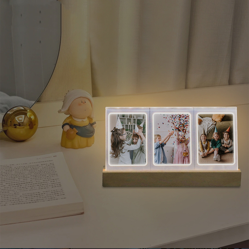 Transparent Luminous Photo Frame