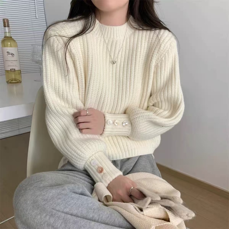 Retro Crew Neck Knitwear - Image 3