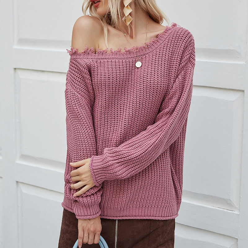 Foreign Trade Loose Pullover Sweater