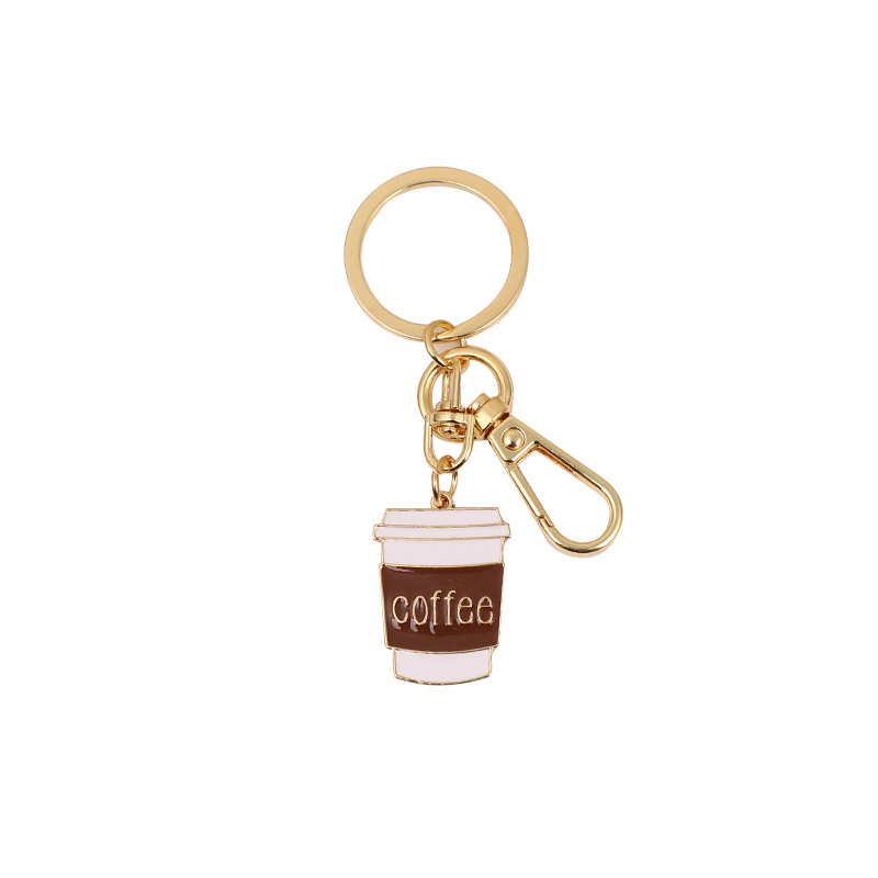 Milk Coffee Diy Couple Keychain Pendant - Image 4