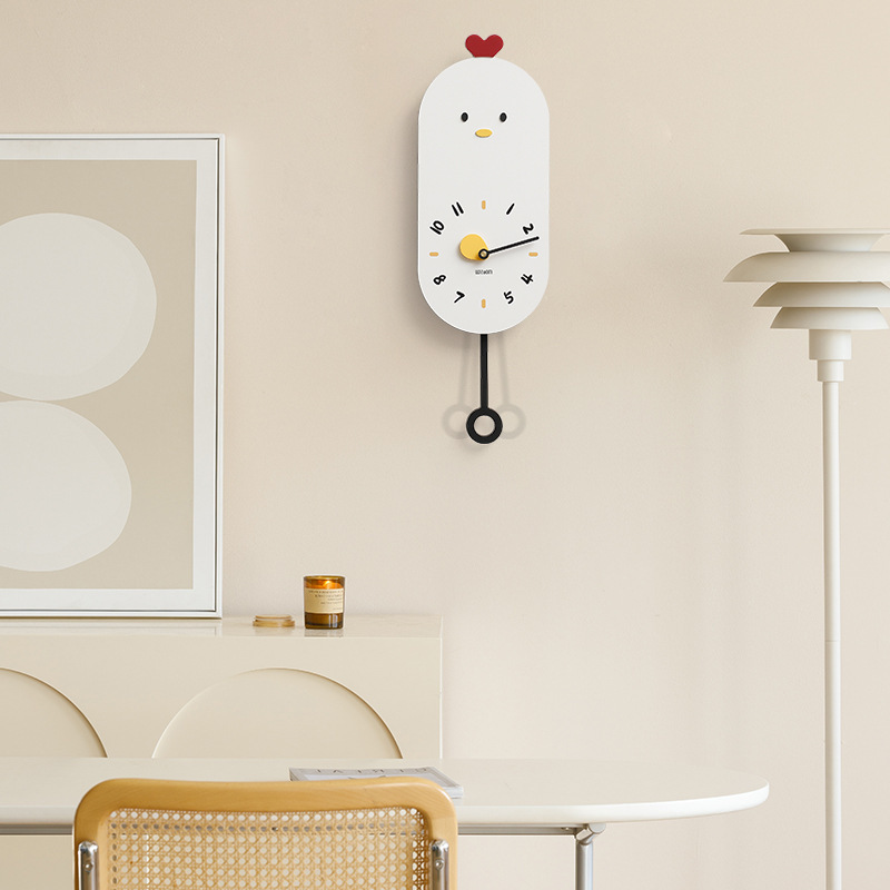 Modern Minimalist Little Chick Wall Clocks - Image 8