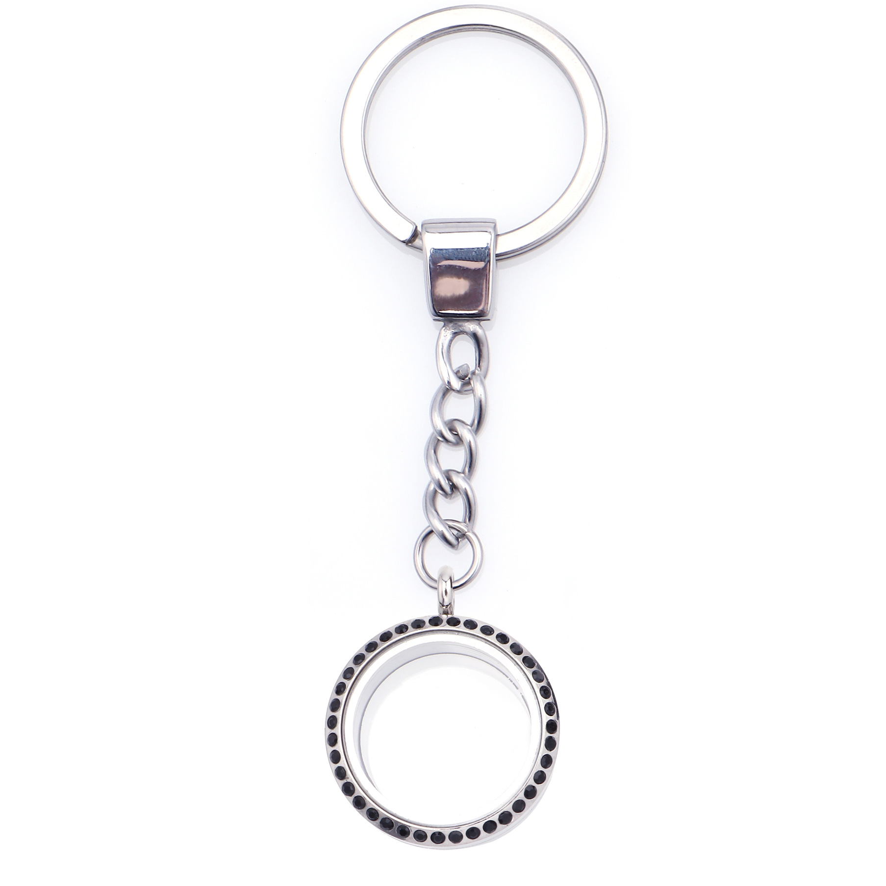 Fashionable Stainless Steel Keychain Pendant - Image 6