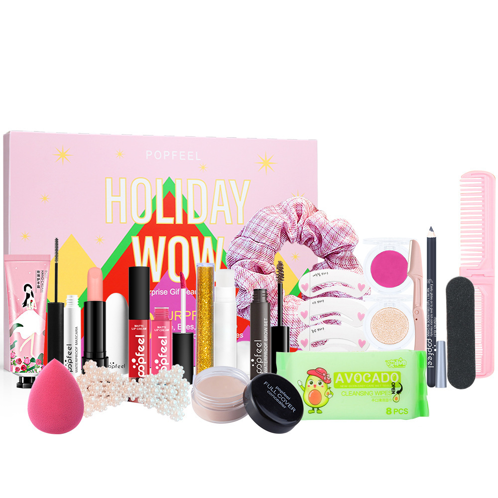 Holiday Lipstick Eye Shadow Gift Box Set - Image 5