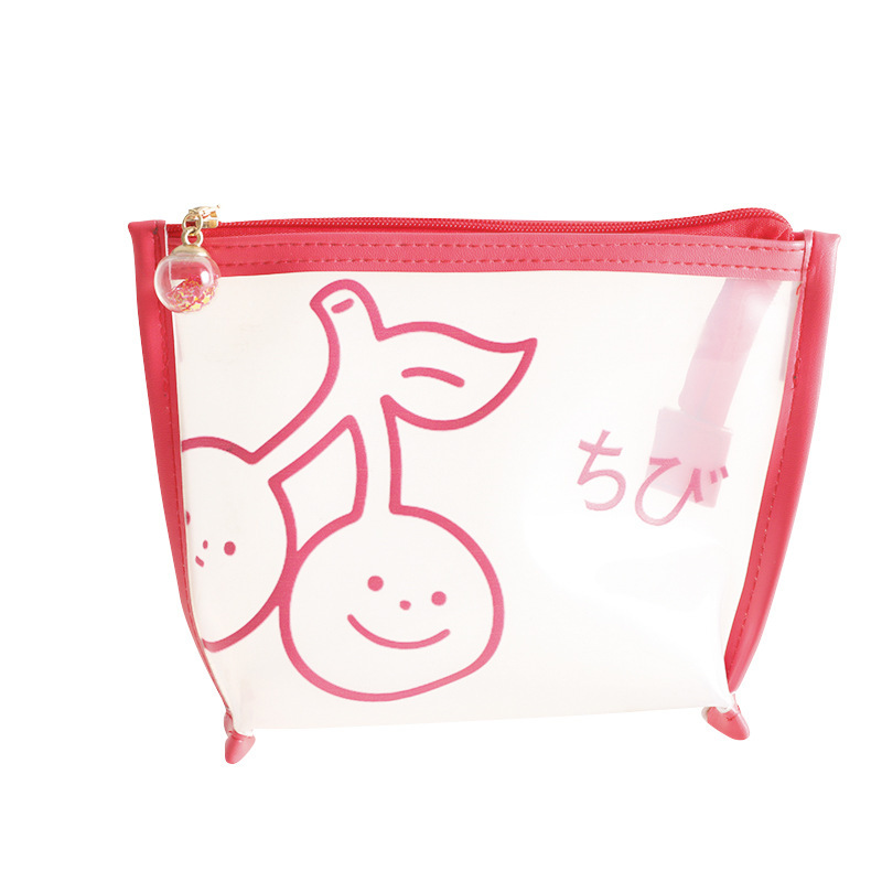Cartoon Creative Transparent Cosmetic Bag - Image 2