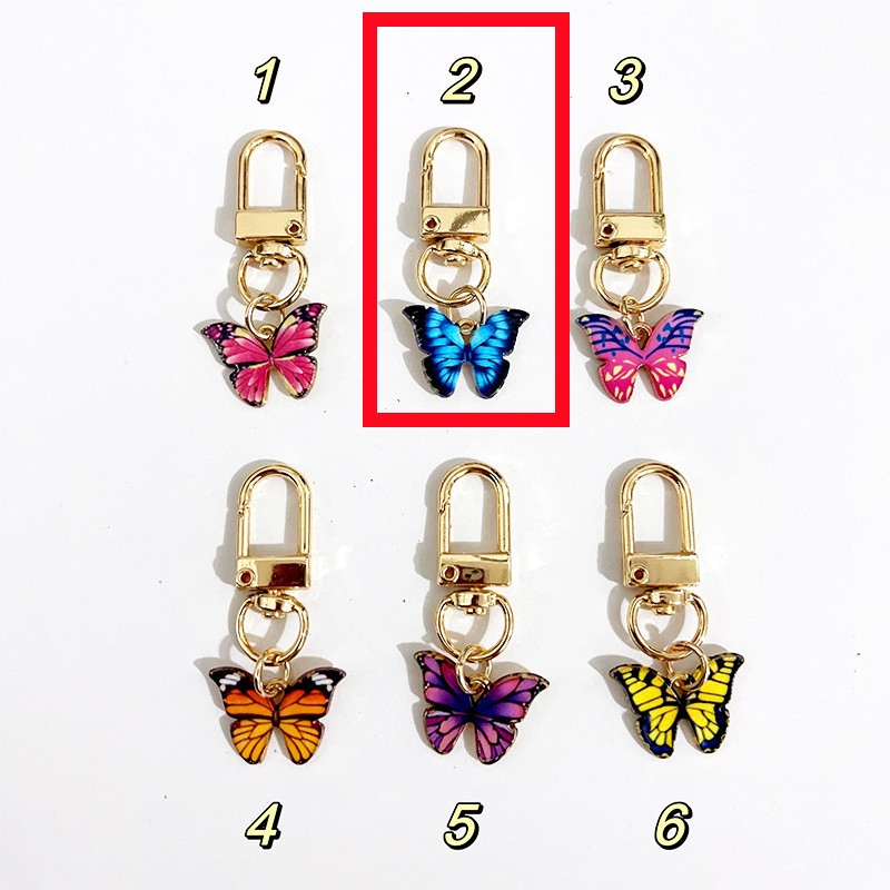 Creative Mini Small Butterfly Keychain Pendant - Image 10