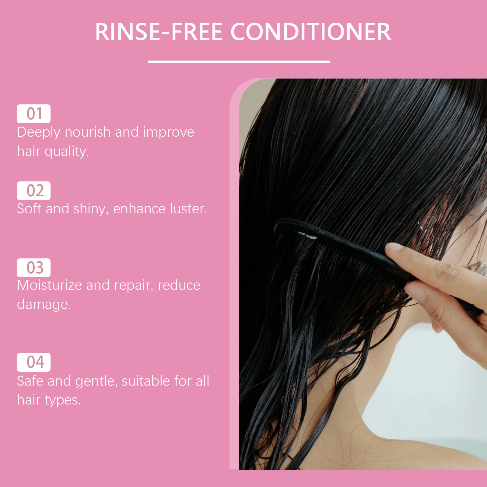 Pomegranate Leave-in Hair Conditioner - Image 3
