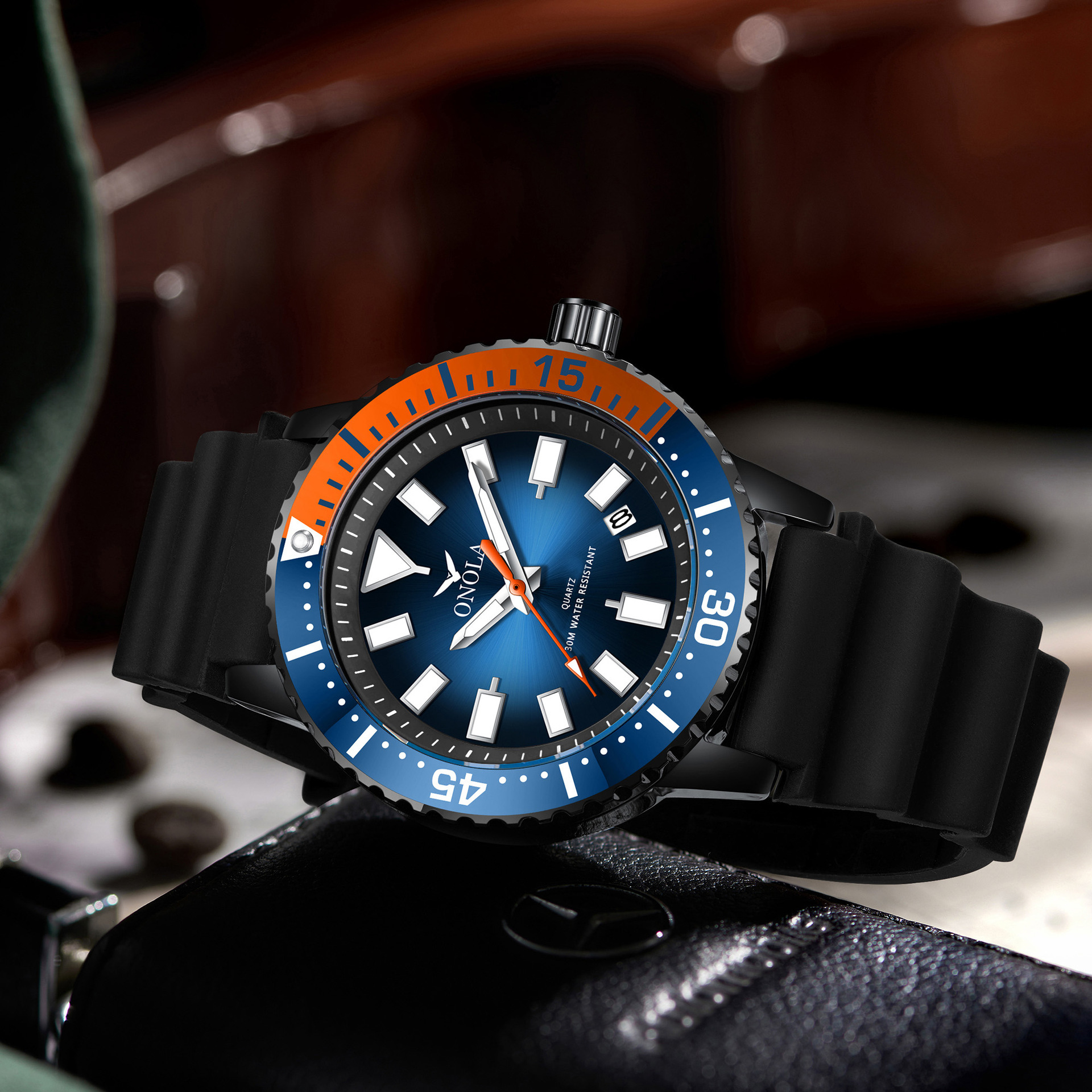Waterproof Tape Quartz Watch - Image 4
